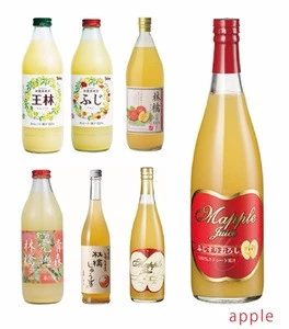 Variety of authentic fruit juice concentrate made in Japan