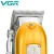 Import VGR 2021 New wireless hair clippers gold electric hair trimmer tools salon hair clipperV-117 from China