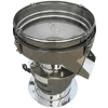 Vibratory filter for yoghourt, milk, dairy products...