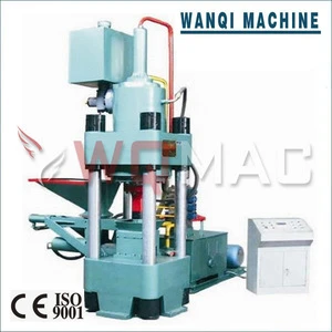 Wanqi XY32-500 cast iron/pig iron /foundry iron Briquetting Pressing Machine metal chip briquetting machine