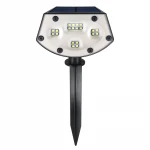 Waterproof ip65 solar light outdoor solar led garden lawn lamp 2W 250lm