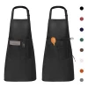 Waterproof kitchen barista BBQ apron garden painting work apron with tool pockets