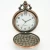 Import wedding gift best selling valentines gifts antique bronze rose pocket watch chain from China