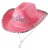 Western Style Women Girl Cowgirl Tiara Hat Pink Tiara Cowgirl Hat Cowboy Cap Holiday Costume Party Hat