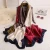Import Wholesale 2020 Custom Ladies Printed Silk Scarves Hijabs Shawls Women Luxury Design Multicolor Silk Satin Hijab Scarf from China