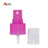 Wholesale 24/410 semi-transparent pink plastic fine mist sprayer spray pump for cosmetic bottle