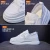 Import Wholesale And Retail Soulier Increased Sole 4CM Skate Women Sneakers Shoe Trainers High Top Shoe Height Increasing Shoes from China