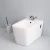 Import Wholesale bathroom european style non electric water ceramic rimless wall hung toilet bidet from China