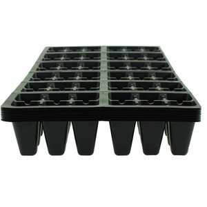 Wholesale Biodegradable Pulp Tray Seedlings Flower Seed Planter Round Paper Peat Pulp Pots for Plants Garden Seedling Tray
