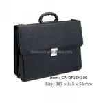 wholesale briefcase Secret Compartment leather Lawyer Briefcase for men