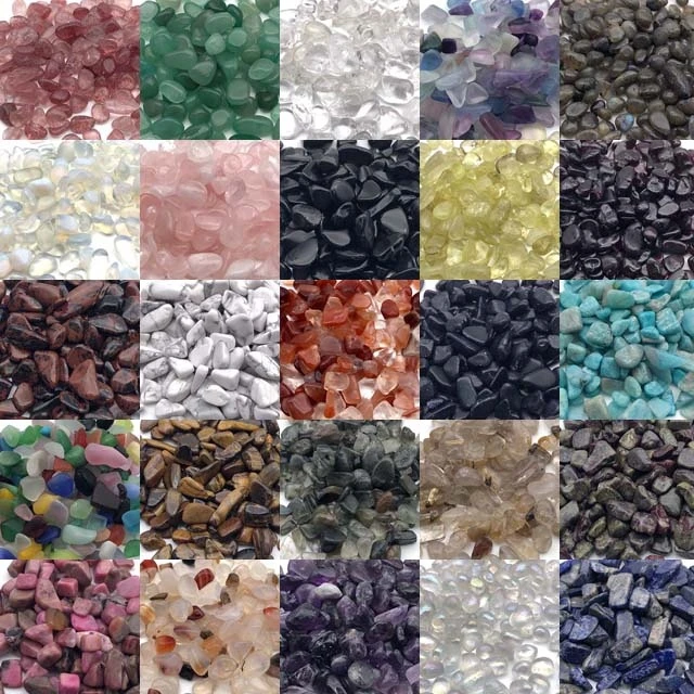 wholesale bulk natural amethyst rose quartz crystals healing stones crystal gravel tumbled stones