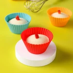Wholesale Cake Baking Molds Molds Utensils Cake Mould for Baking Baking Silicone 75*75*36 Mm Accepptable 1000pcs 7 Days 72G