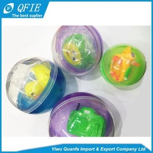 Wholesale cheap 3.8cm 4.5cm empty small plastic capsule egg toy for vending machine