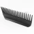 Import Wholesale Cheap Black Wide Tooth Hair Beard Comb Small MOQ Hot Selling Common Plastic Pocket Hair Comb from China
