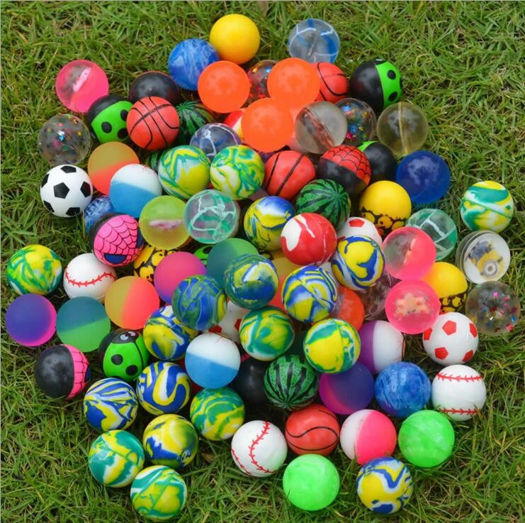 Wholesale cheap bulk bouncy ball rubber toy ball
