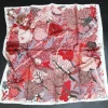 Wholesale Cheap Silk Scarf 100% Pure Silk Satin Neckerchief Handbag Shawl