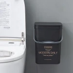 Wholesale Chinese Gold Suppliers Cheap Plastic Wall-mounted Waste Bin