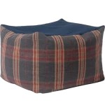 Wholesale Colorful Custom Lazy Sofa Square Outdoor Bean Bag