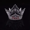 Wholesale Crystal Bridal Hair Accessories Full Round Pageant Crowns