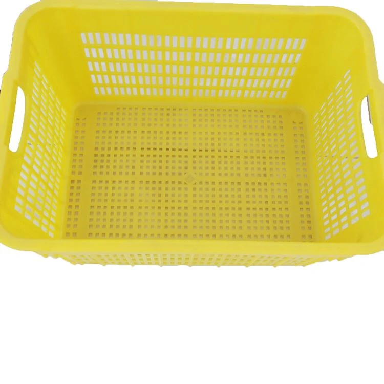 Wholesale Custom Design crates plastic Mesh Storage vegetable folding plastic basket
