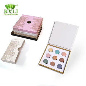 wholesale empty eyeshadow makeup compact palette packaging box
