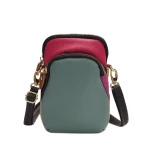 Wholesale Fashion Comfort Mini Phone Purse Bag Mixed Color Pocket Stylish Soft Leather Crossbody Bag Key Coin Travel Purse Bag