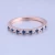 Import wholesale Fashion jewels custom sterling  gemstone pink silver ring from China
