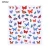 Import Wholesale Fashion new style nail art water decals stickers colorful butterfly flower Nails Sticker nail art Decoration from China