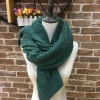wholesale fashion oversize women scarf shawl wool winter pashmina shawls poncho knitted cashmere cape scarves