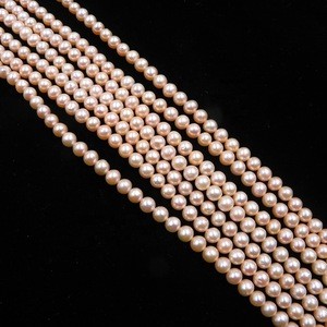 Wholesale Freshwater Pearl 6-6.5mm 5A001 Round Loose Pearl