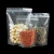 Import Wholesale Glossy Transparent Stand-up Pouch Resealable Ziplock Food Storage Bag with Gravure Printing for Plastic Food Storage from China