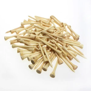 wholesale high quality bamboo golf tee with coloues