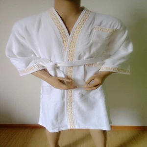 wholesale high quality  customized bath robe for hotel using