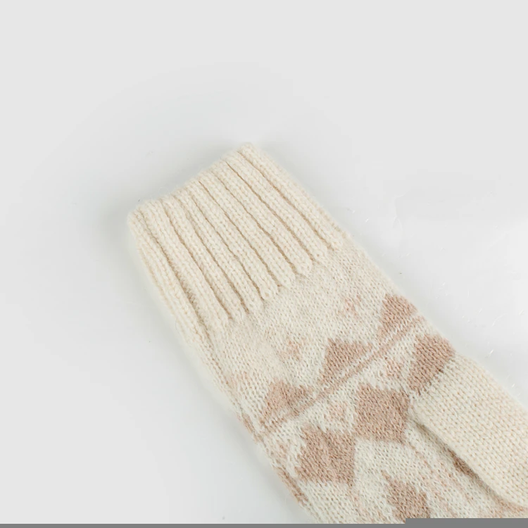 Wholesale Knit Mittens Warm Winter Mittens For Adults