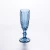 Import wholesale luxury luxurious wine glass sets 7 pcs/set blue color dinnerware sets from China