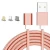 Import Wholesale Mobile Phone Accessories 3 IN 1 Magnetic Charging Data Usb Cables For iPhone from China