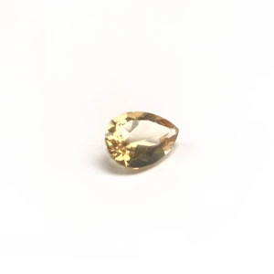 Wholesale natural small loose diamonds drop water jewelry yellow crystal loose gemstone diamonds