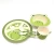 Import Wholesale New Design 5 Pieces Bamboo Fiber Kids Dinnerware Meal Set Tableware For Children from China