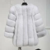 Wholesale new fashion winter warm oversize ladies fur jacket real women fox fur coat