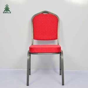 wholesale price king throne chair steel stackable hotel hall banquet chair for restaurant wedding