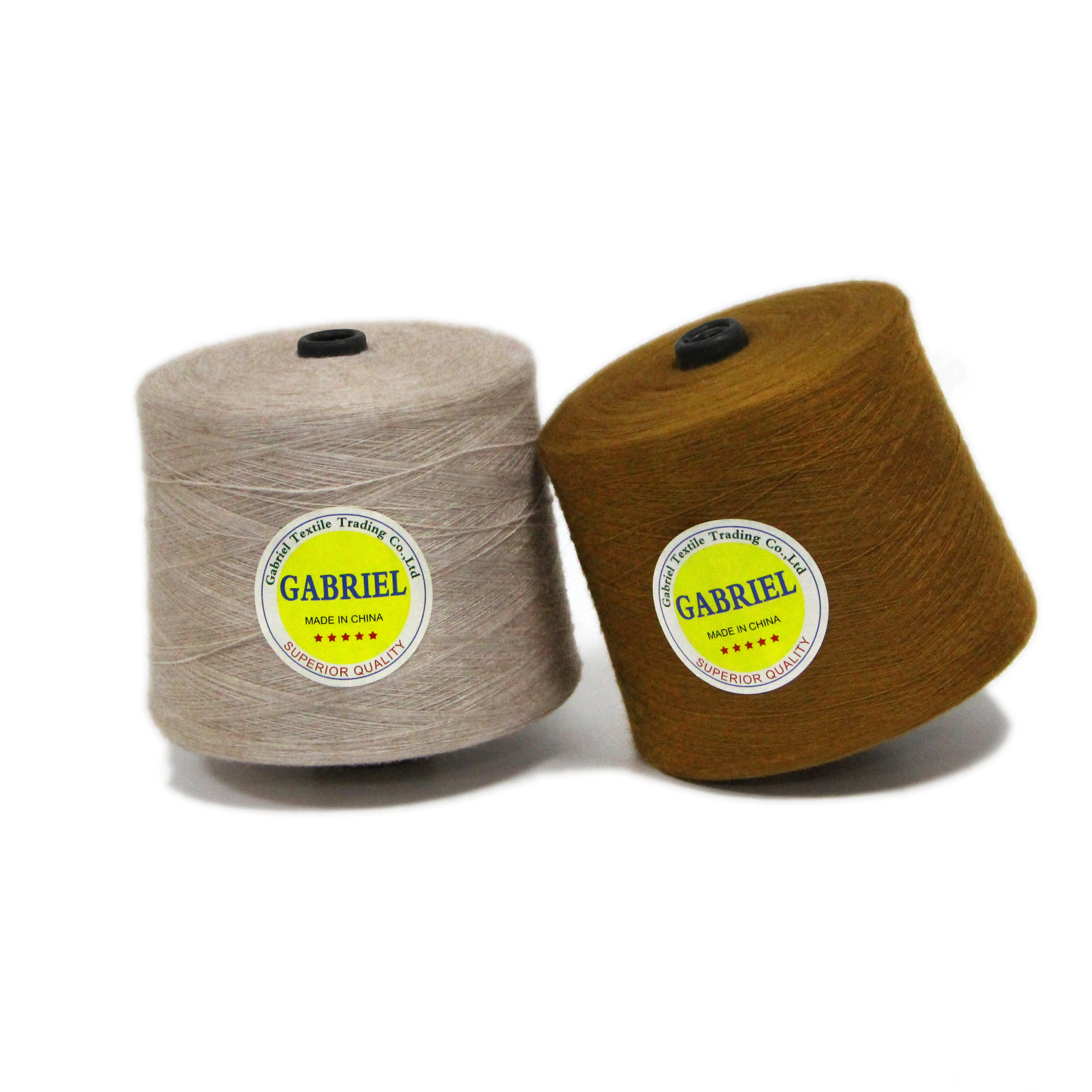 Wholesale Rabbit Hair Core Spun Yarn for knitting fabric and sweater 50%Viscose 30%Nylon 20%PBT