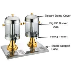Wholesale Restaurant And Hotel Supplies Metal Drink Dispenser Stainless Steel Fruit Juice Dispenser