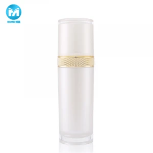 Wholesale Round Pear White Eco Friendly 30g 1oz 50ml 100ml 120ml Plastic Pump Toner Bottle Luxury Set Cosmetic Packaging