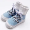 wholesale toddlers shoes girl boy hose baby sock custom anti slip new born organic cotton knit cute floor baby socks