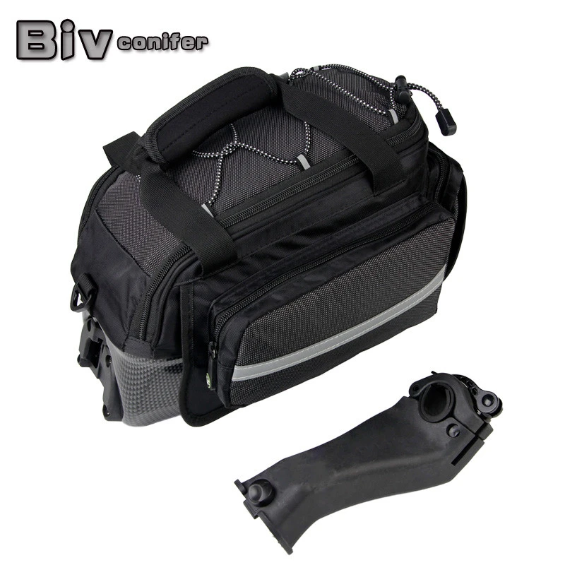 Wholesale Travel Bicycle Rack Bag Hard Shell Bike Rear Bag Accessory Waterproof Cycling Seat Frame Bike Luggage Bag