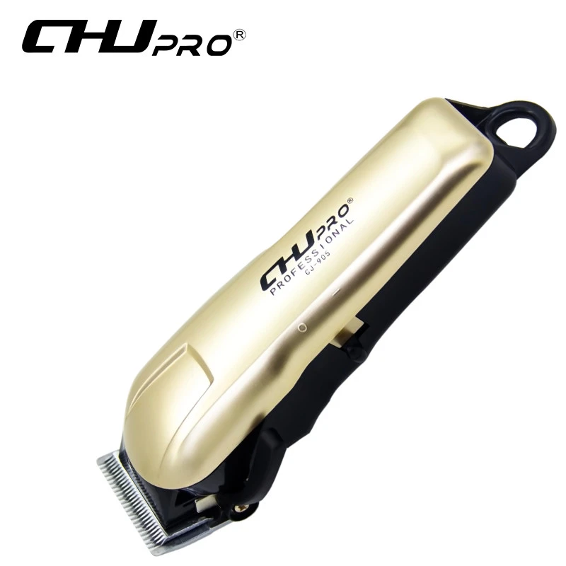 Wholesale wireless man gold hair cutting trimmers Cordless salon electric hair trimmer men clipper for sale online