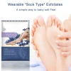 Wholesales  Private Label Moisturizing Exfoliating Foot mask Socks Lavender Feet Peeling Foot Skin Care Mask