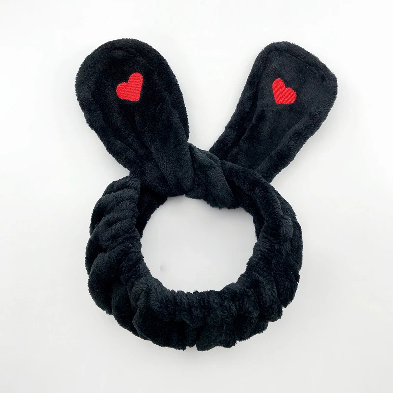 wire bandeau bulk headbands women black elastic hair band