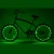 Import Wire String Neon Rim Lamp Bicycle Spoke Light Bike 20 MicroLED lights from China