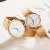 Import WJ-8733 Hot Selling Fashion High Quality Lover Cheap Quartz Couple Watch Leather Couple Wrist Watch from China